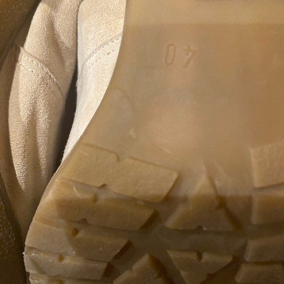 Maryam Nassir Zadeh / leather Mary Jane Babies buckle lug sole heels 40 10 - Picture 7 of 9